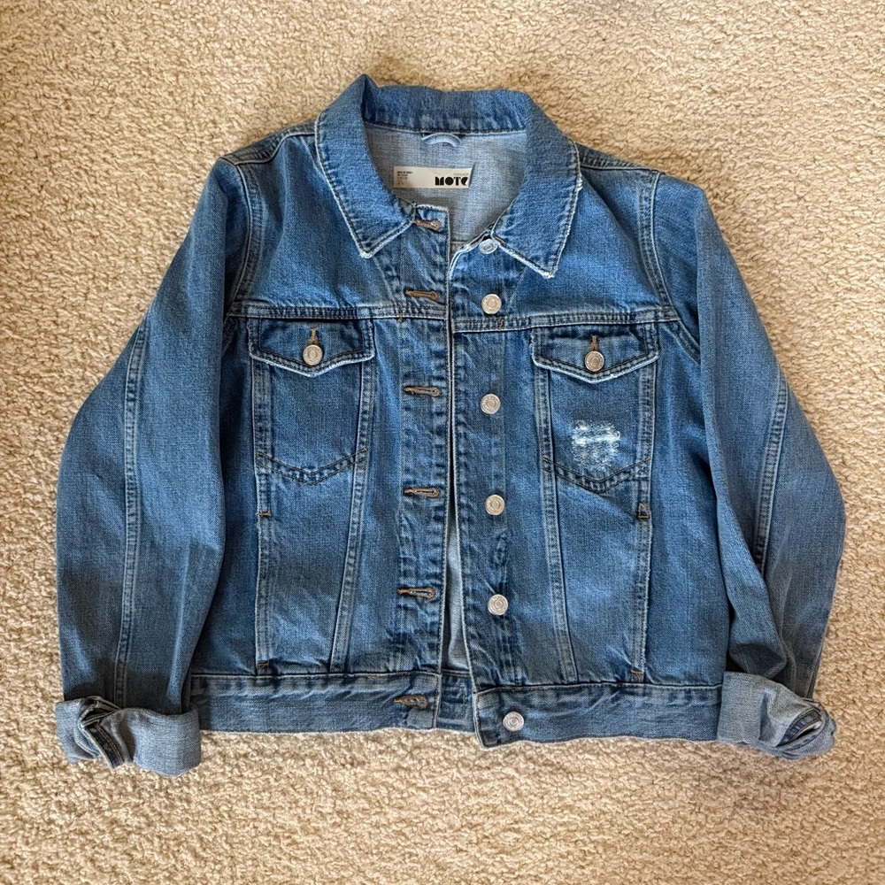 Cropped Denim Jacket